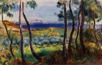 Renoir, Pierre Auguste - Pines in the Vicinity of Cagnes